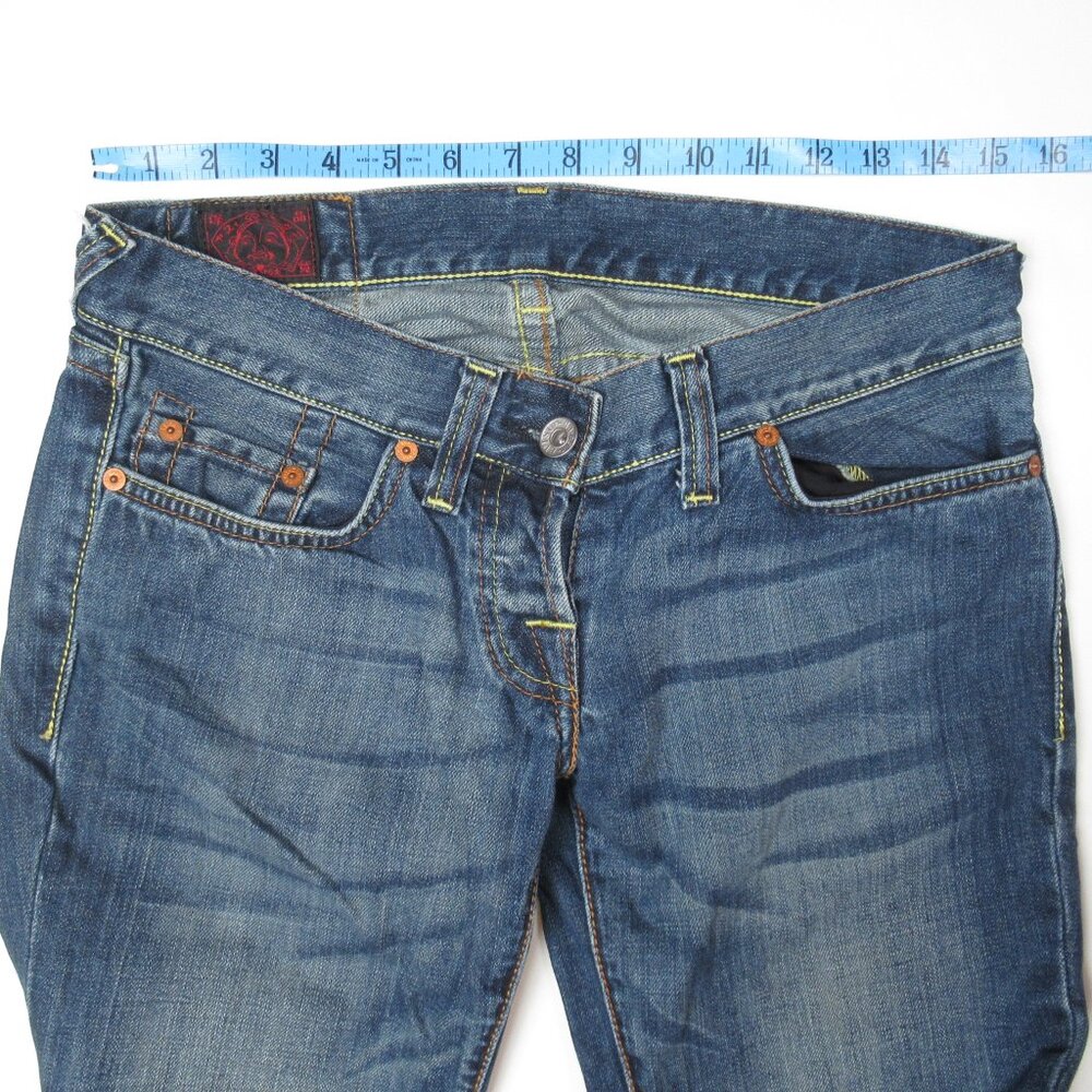 Vintage Evisu EU ED Women's Jeans 28 - Picture 6 of 12